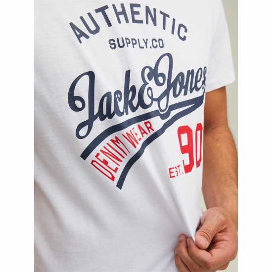 Мъжка Риза Jack And Jones Ethan 3-Pack Short Sleeve T-Shirt Mens  Мъжки тениски и фланелки