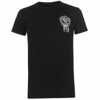 Character Мъжка Тениска Marvel T Shirt Mens Punisher Мъжки ризи