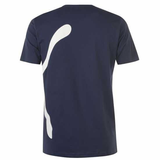 Puma Мъжка Тениска Big Cat Qt T Shirt Mens Navy/White Мъжки ризи