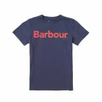 Barbour Boys Blake T-Shirt Navy NY91 