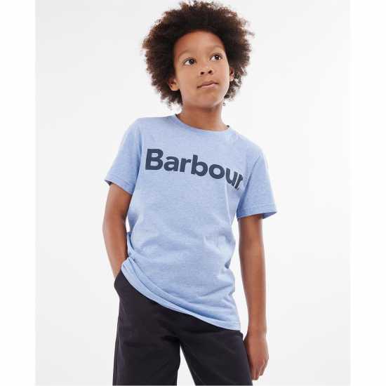 Barbour Boys Blake T-Shirt Chambray 