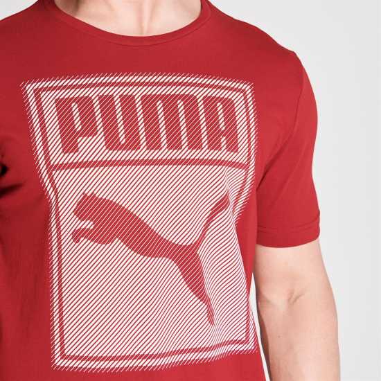 Puma Мъжка Тениска Box Qt T Shirt Mens  Мъжки ризи