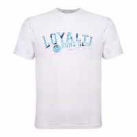 Мъжка Риза Loyalti Mvp T-Shirt Mens Бяло/Синьо 