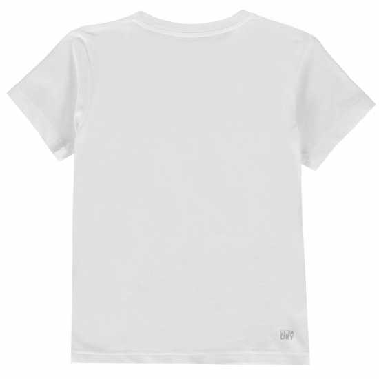 Lacoste Тениска Basic Logo T Shirt White 001 