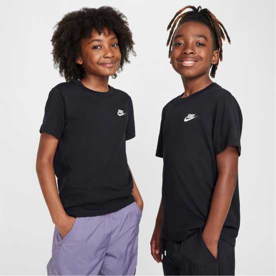 Nike Тениска Sportswear Embroidered Futura Juniors T Shirt  