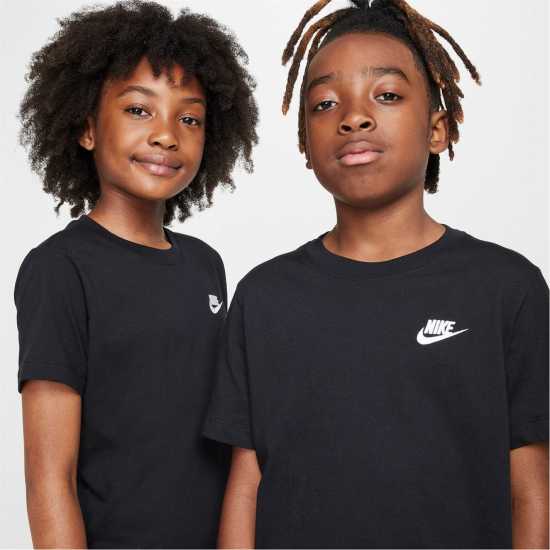 Nike Тениска Sportswear Embroidered Futura Juniors T Shirt  