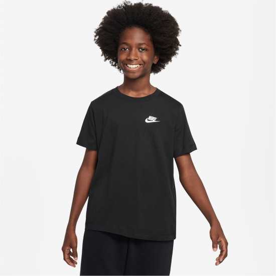 Nike Тениска Sportswear Embroidered Futura Juniors T Shirt  