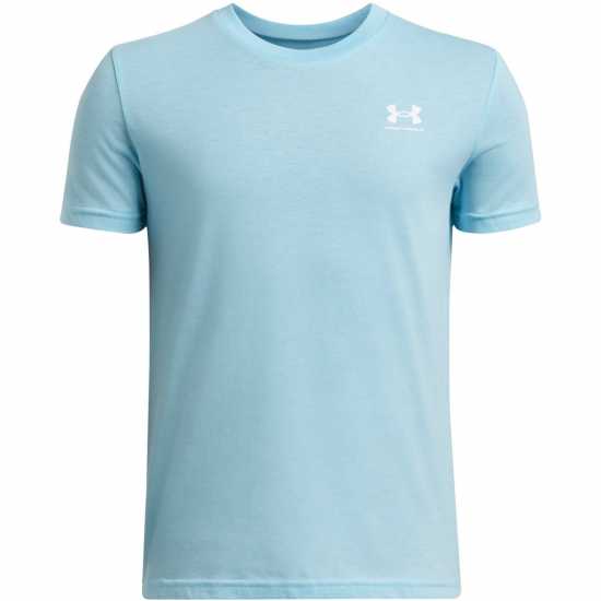 Детски тениски и фланелки Under Armour Left Chest Logo Short Sleeve Juniors Поток Under Armour Left Chest Logo Short Sleeve Juniors Поток Детски тениски и фланелки
