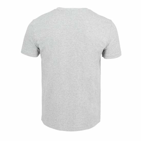 Lee Cooper T-Shirt Сиво Мъжки тениски и фланелки