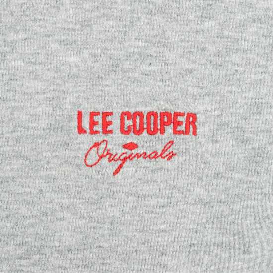 Lee Cooper T-Shirt Сиво Мъжки тениски и фланелки