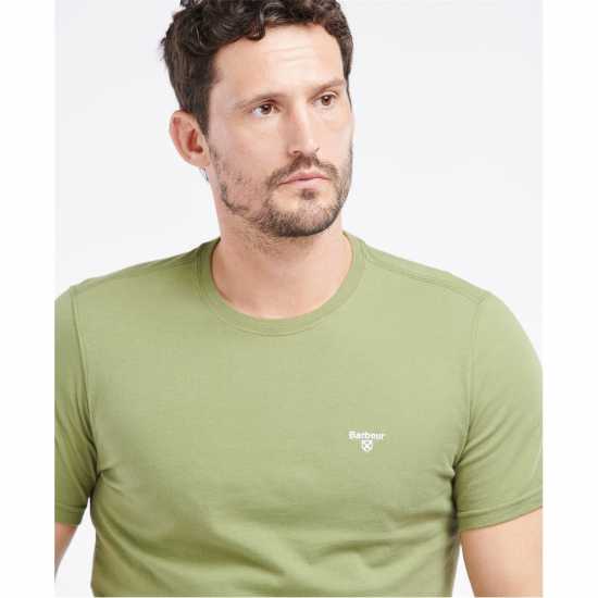 Barbour Essential Sports T-Shirt Burnt Olive 