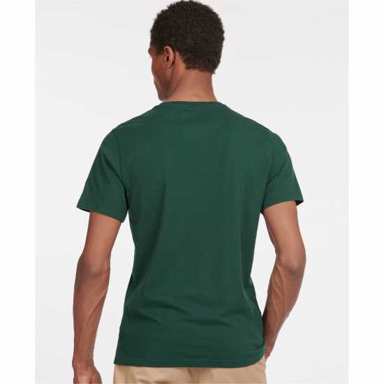 Barbour Essential Sports T-Shirt Seaweed 