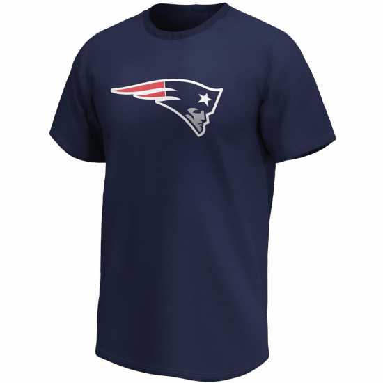 Nfl Мъжка Тениска Logo T Shirt Mens Patriots - Мъжки ризи