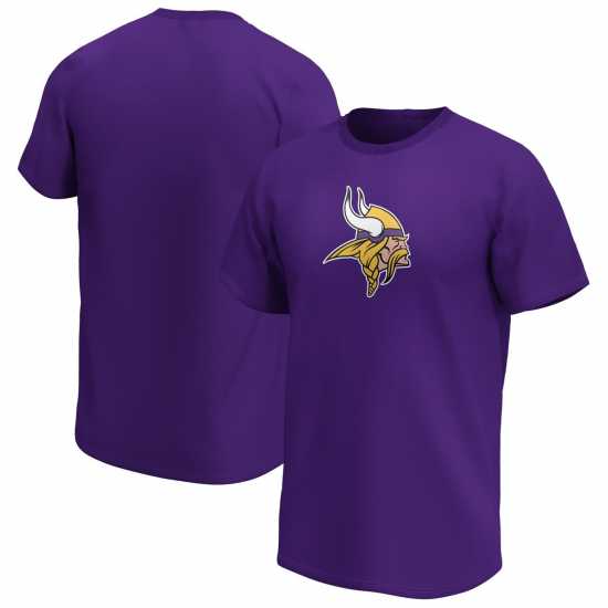Nfl Мъжка Тениска Logo T Shirt Mens Vikings Мъжки ризи