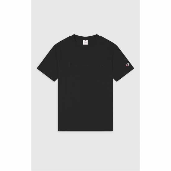 Champion Logo Crene Sn99 Black Мъжки ризи