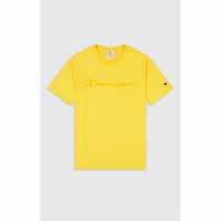 Champion Logo Crene Sn99 Yellow Мъжки ризи