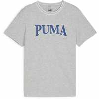 Puma Squad Tee B Grey Heather Детски тениски и фланелки