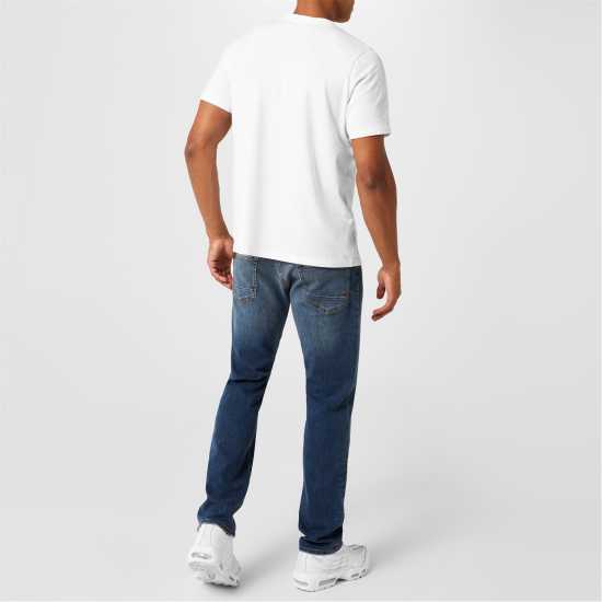 Donnay 3 Тениски Мъже 3 Pack T Shirts Mens Бяло Мъжки тениски и фланелки