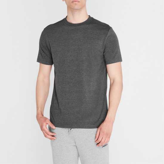 Donnay 3 Тениски Мъже 3 Pack T Shirts Mens GreyM/CharM/Blk Мъжко облекло за едри хора