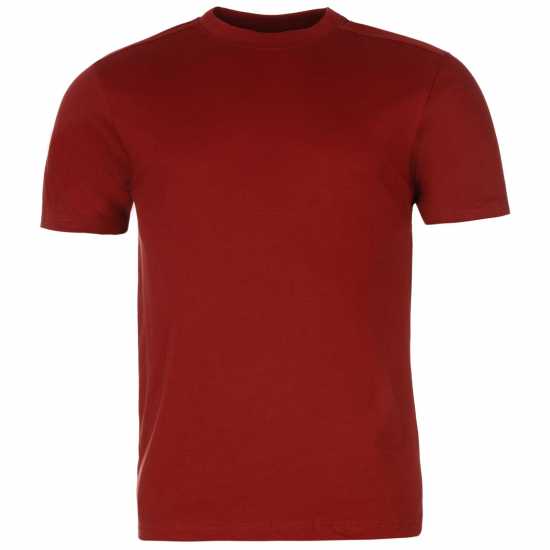 Donnay 3 Тениски Мъже 3 Pack T Shirts Mens Burg/StBlu/Char Мъжко облекло за едри хора