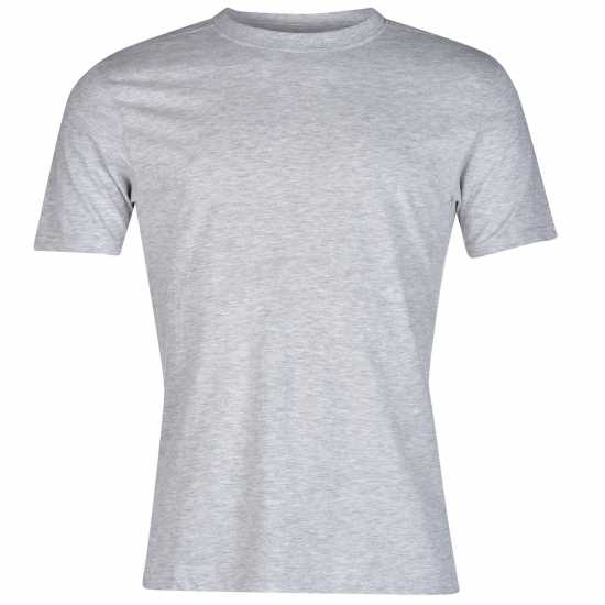 Donnay 3 Тениски Мъже 3 Pack T Shirts Mens White/GreyM/Wht Мъжко облекло за едри хора