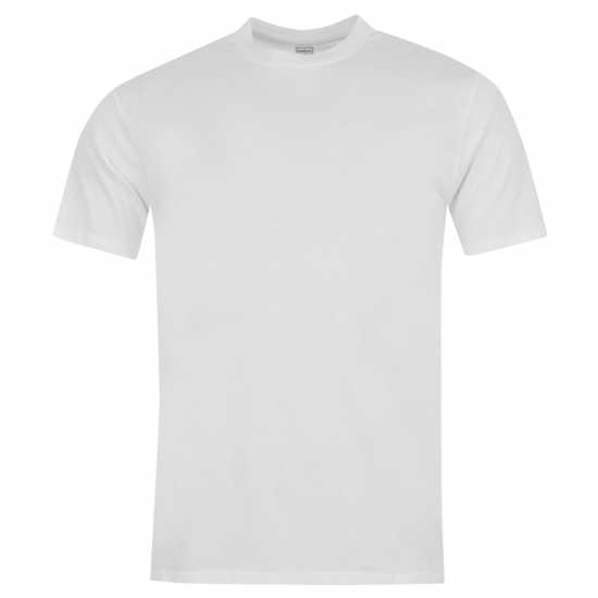 Donnay 3 Тениски Мъже 3 Pack T Shirts Mens White/Blck/Navy Мъжко облекло за едри хора