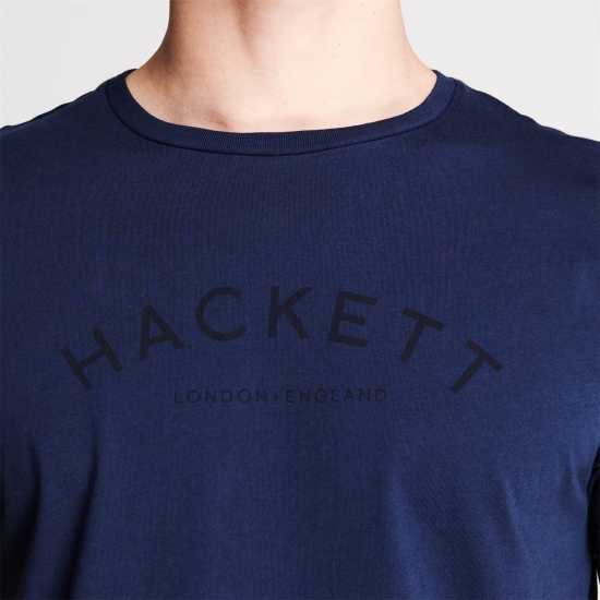 Hackett Classic Logo T-Shirt Navy595 Мъжки ризи
