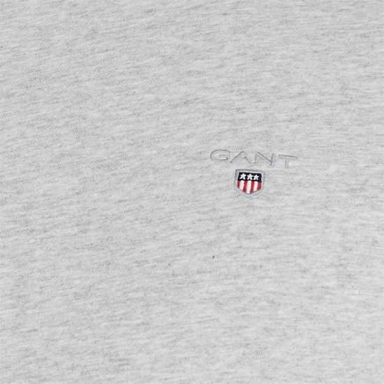Gant Crew Logo T-Shirt Grey 094 Tshirts under 20