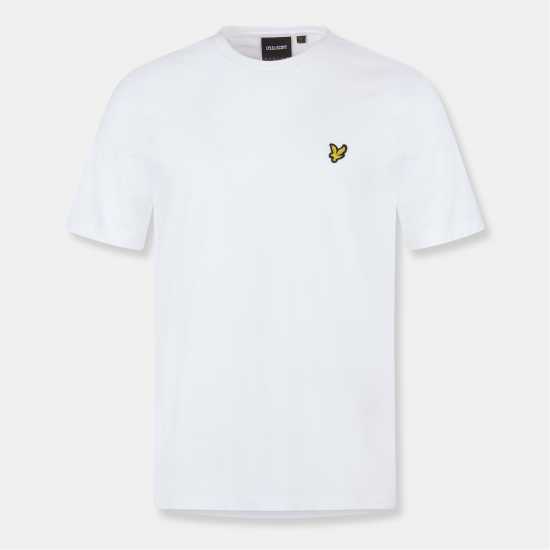 Lyle And Scott Тениска Logo T Shirt Бял 626 Lyle And Scott Тениска Logo T Shirt Бял 626