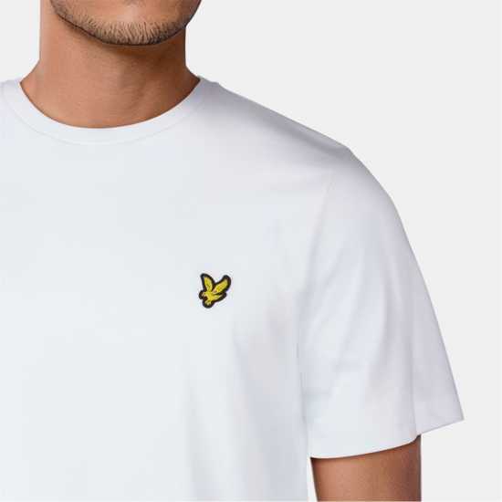 Lyle And Scott Тениска Logo T Shirt Бял 626 Lyle And Scott Тениска Logo T Shirt Бял 626