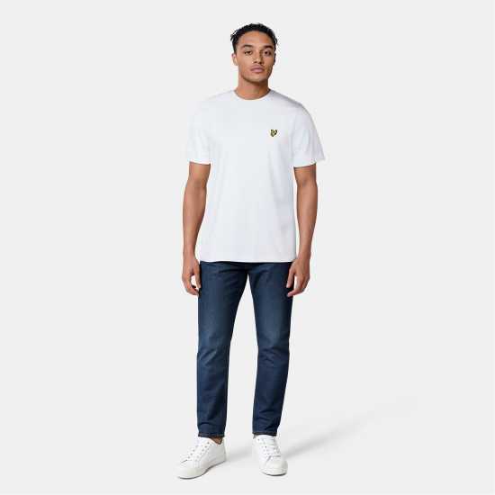 Lyle And Scott Тениска Logo T Shirt Бял 626 Lyle And Scott Тениска Logo T Shirt Бял 626