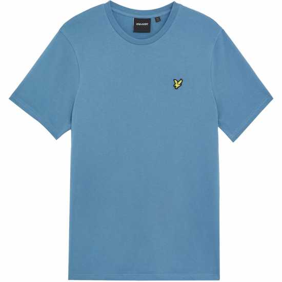 Lyle And Scott Тениска Logo T Shirt Океанско небе X861 