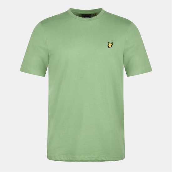 Lyle And Scott Тениска Basic Logo T Shirt Димно Зелено Lyle And Scott Тениска Basic Logo T Shirt Димно Зелено