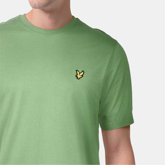 Lyle And Scott Тениска Basic Logo T Shirt Димно Зелено Lyle And Scott Тениска Basic Logo T Shirt Димно Зелено