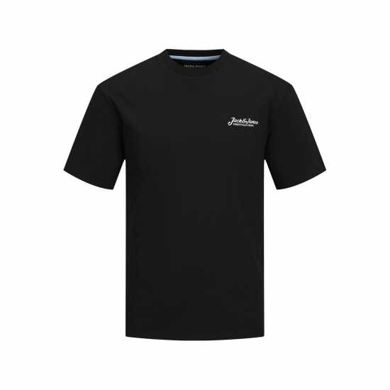 Мъжки тениски и фланелки Мъжка Риза Jack And Jones Short Sleeve Logo T-Shirt Mens Черно Мъжка Риза Jack And Jones Short Sleeve Logo T-Shirt Mens Черно Мъжки тениски и фланелки