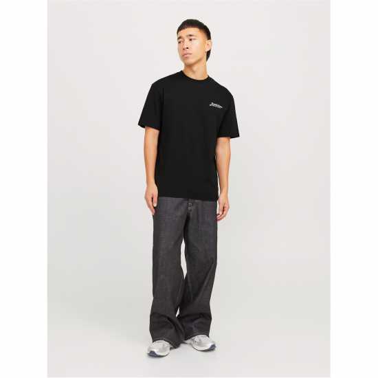 Мъжки тениски и фланелки Мъжка Риза Jack And Jones Short Sleeve Logo T-Shirt Mens Черно Мъжка Риза Jack And Jones Short Sleeve Logo T-Shirt Mens Черно Мъжки тениски и фланелки