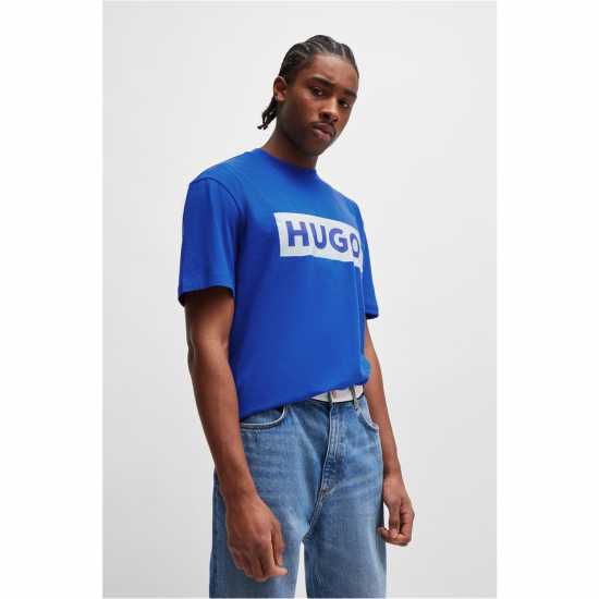 Hugo Boss Hugo T-Shirt Син 493 Мъжки тениски и фланелки