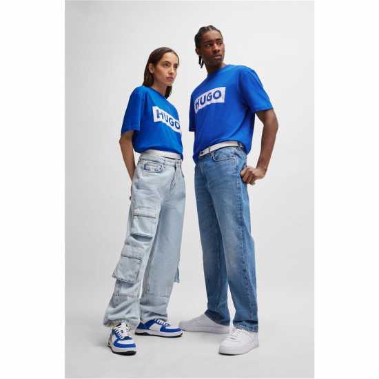 Hugo Boss Hugo T-Shirt Син 493 Мъжки тениски и фланелки