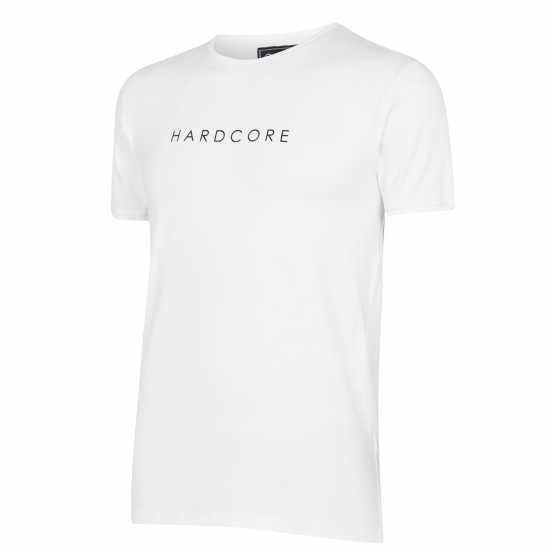 Hardcore Тениска Calle T Shirt White Мъжки ризи