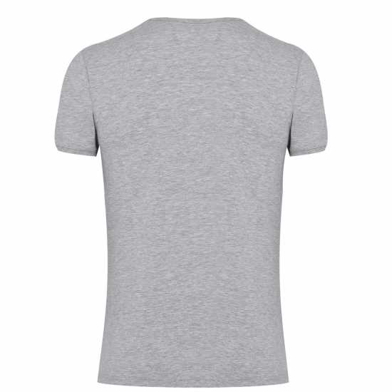 Hardcore Тениска Calle T Shirt Grey Marl Мъжки ризи