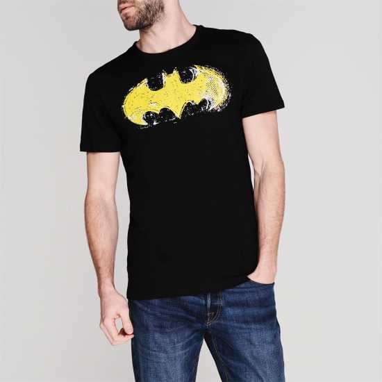 Character Tee For Men Batman Мъжко облекло за едри хора