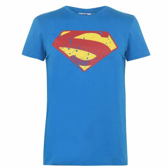 Character Tee For Men Superman Мъжко облекло за едри хора