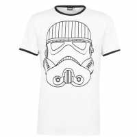 Character Мъжка Риза Short Sleeve T-Shirt Mens Star Wars Мъжко облекло за едри хора