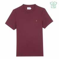 Тениска Farah Denny Short Sleeve T Shirt Red Marl 628 Мъжки ризи