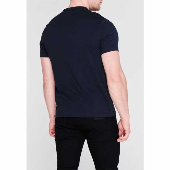 Тениска Farah Denny Short Sleeve T Shirt True Navy 412 Мъжки ризи