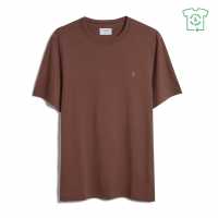 Тениска Farah Denny Short Sleeve T Shirt Golden Brown Мъжки ризи
