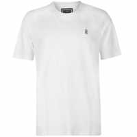 Soulcal Мъжка Тениска Signature T Shirt Mens White Мъжки ризи