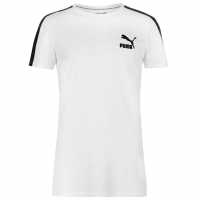 Puma Тениска T7 Archive Logo T Shirt White Мъжки ризи