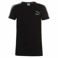 Puma Тениска T7 Archive Logo T Shirt Black Мъжки ризи