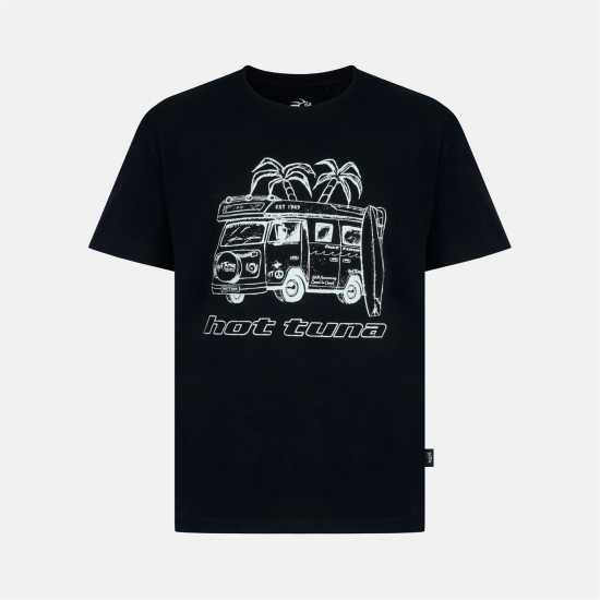 Hot Tuna Мъжка Тениска Обло Деколте Crew T Shirt Mens  